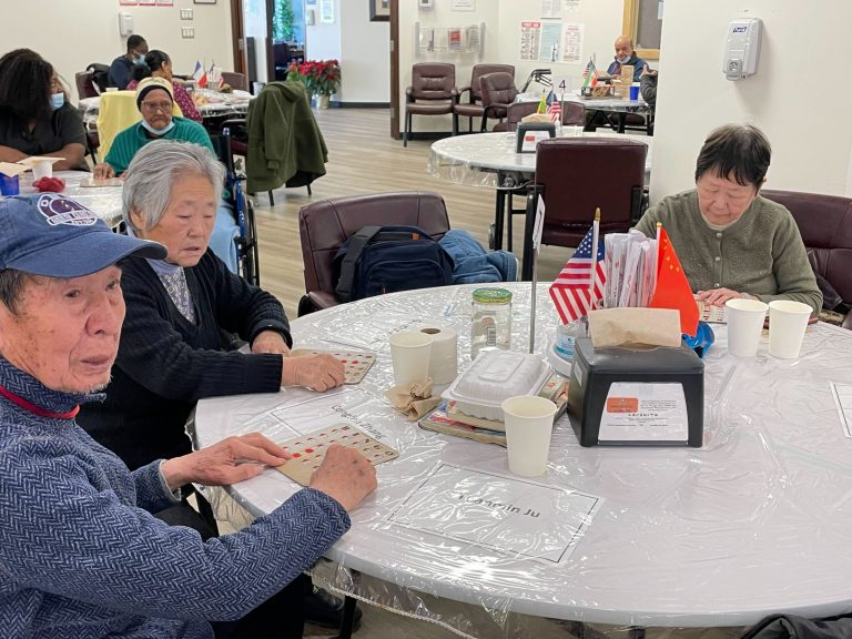 Bingo! Check out our participants enjoying their morning game!